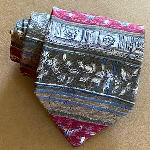 Bill Blass Multicolored Necktie